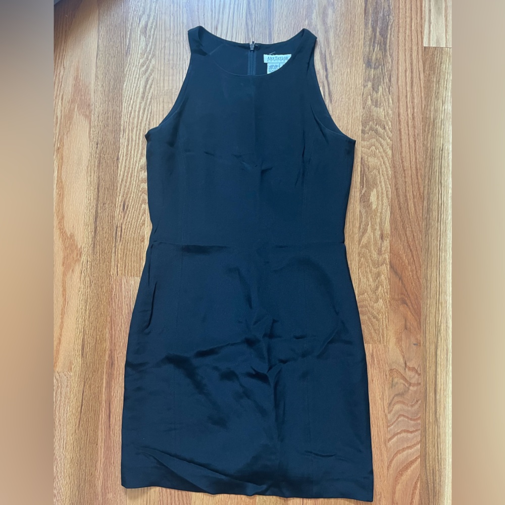 Ann Taylor Black Mini Dress